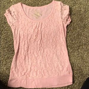 Flower designed blouse